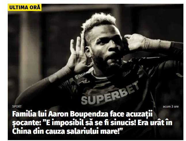 皇冠信用网怎么开通_布彭扎家属不认同自杀:他在中国因高薪遭人嫉妒皇冠信用网怎么开通,周二通话还正常