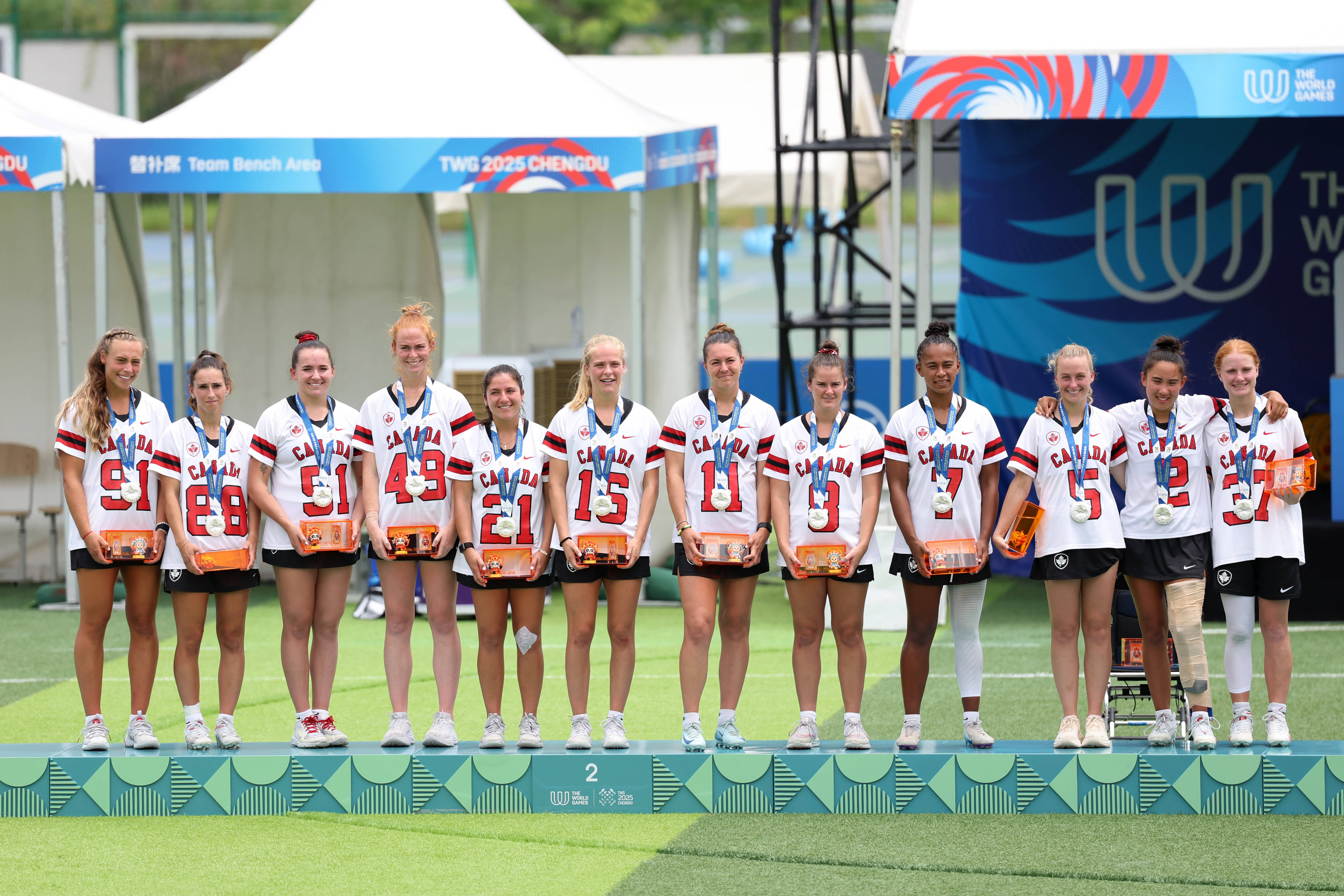 皇冠信用網开户_(成都世运会)棍网球——美国队夺得女子金牌