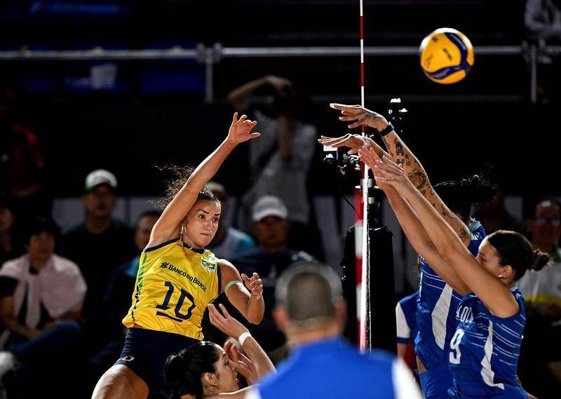 皇冠登3代理_女排世锦赛|巴西、意大利同取“开门红”